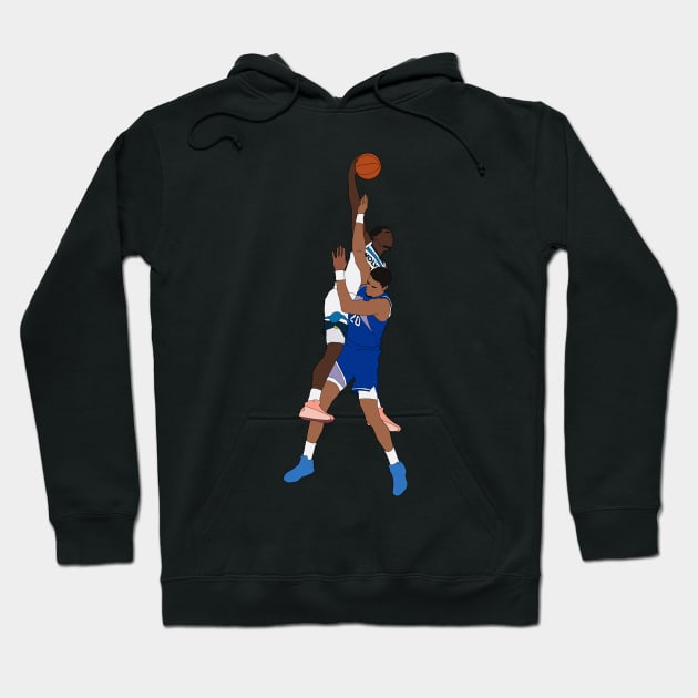 Ant Edwards Big Poster Hoodie by whelmd